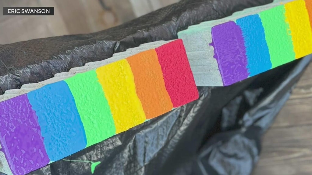 South Florida drag performer sells bricks from removed rainbow crosswalk in Miami Beach — CBS Miami, Naples Community news
