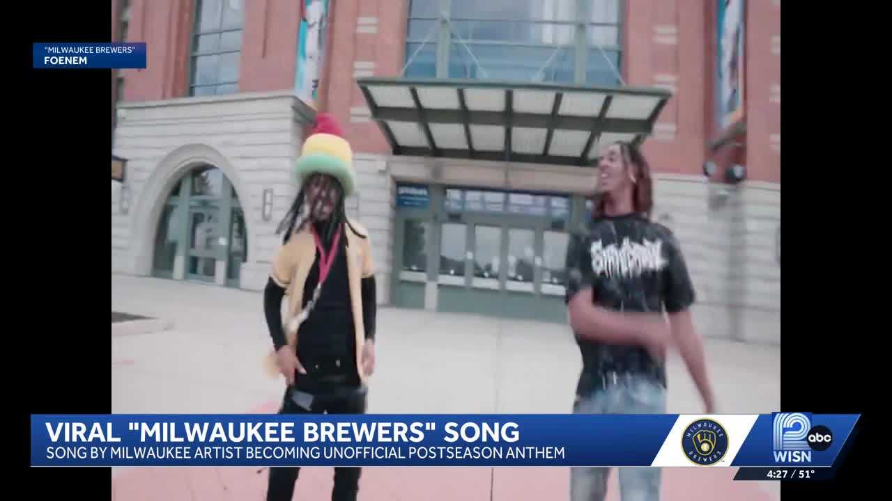 Milwaukee artist Foenem's 'Milwaukee Brewers' song goes viral as Brewers postseason anthem — WISN 12 Milwaukee, Naples Arts news