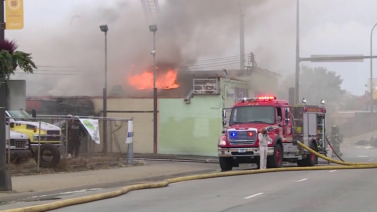 Crews respond to fire just off I-94 in north Minneapolis — KARE 11 Local — Gopher, Naples Community news