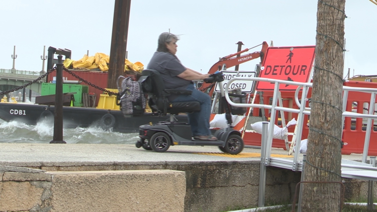 FDOT plans ahead for King Tide as Matanzas River seawall project prompts pedestrian detour — First Coast News Local, Naples Schools news