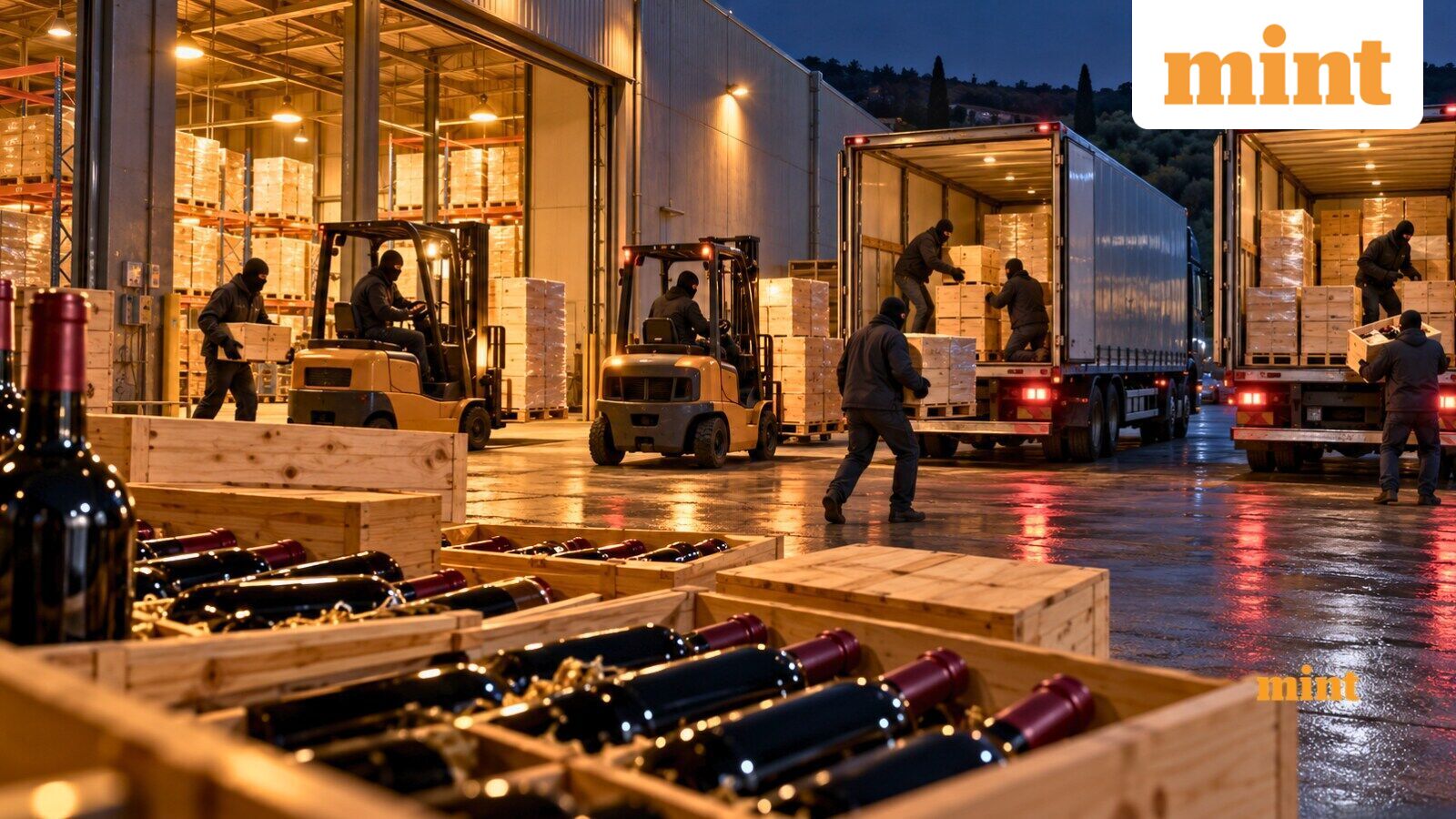 Wine bottles worth ₹55 crore stolen from Italy’s Marchesi Antinori: How 7 masked men carried out 3-hour heist — Mint India, Naples Technology news
