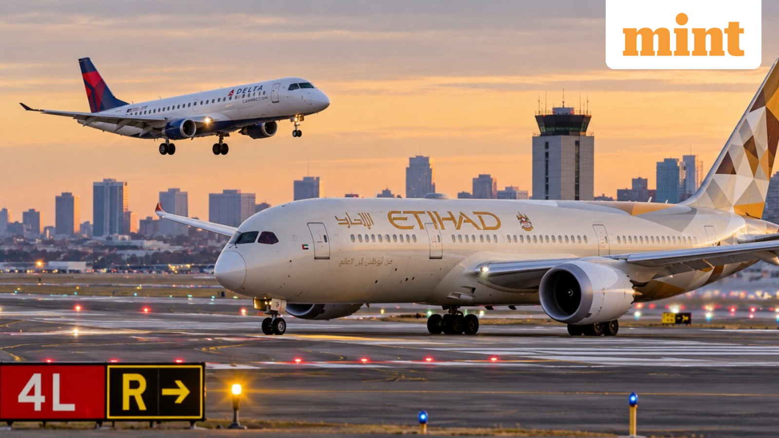 Etihad Dreamliner crosses runway at Boston airport, forcing Delta flight to go around: How the incident unfolded — Mint India, Naples Schools news