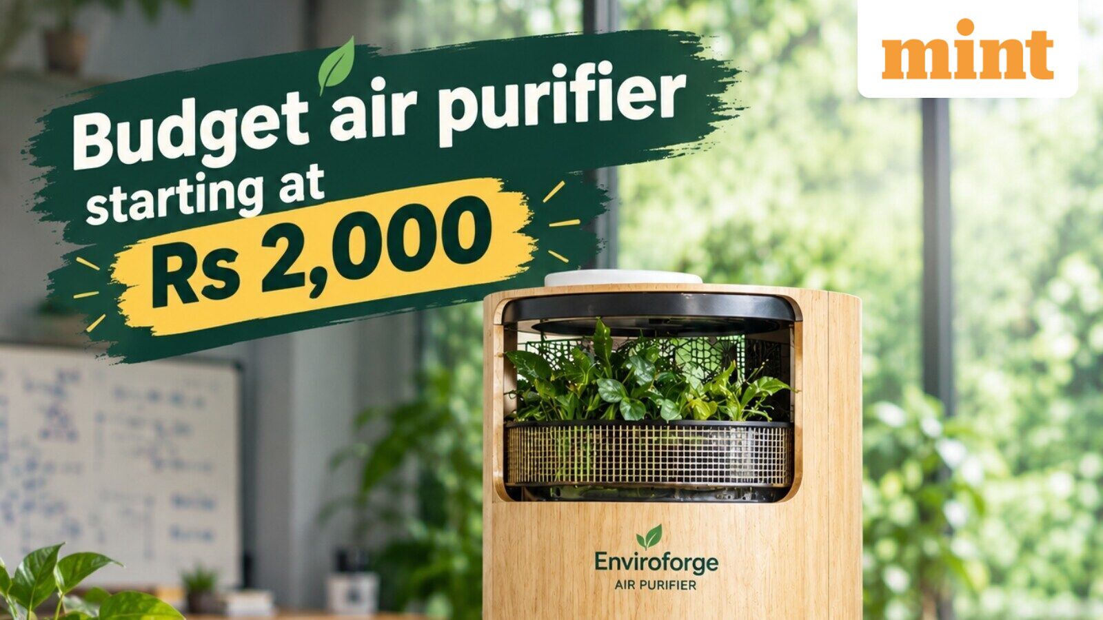 IIT Bombay scholar builds low cost air purifier starting at ₹2,000, can bring down AQI by 85% - How he did it? Details — Mint India, Naples Technology news